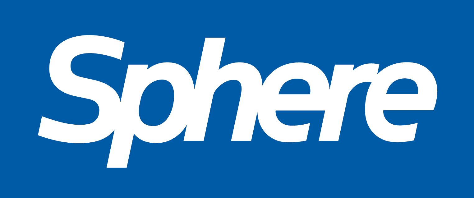 Logo Sphere modré