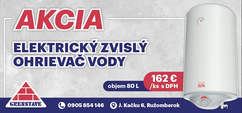 Elektricky zvisly ohrievac vody Eliz 80 L 1